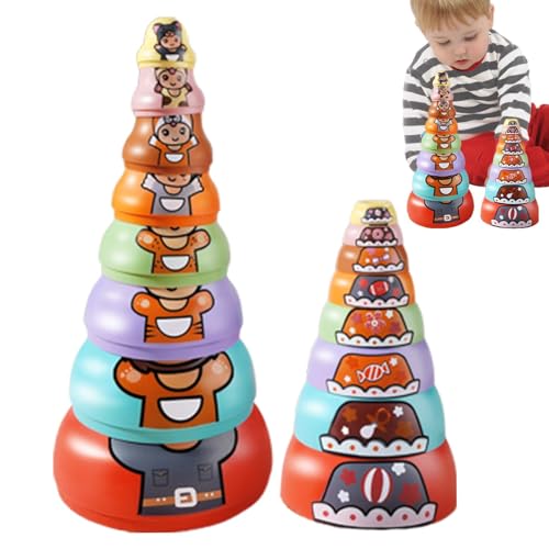 Russisches Puppenspielzeug – Russisches Puppenset, stoßfeste, hitzebeständige, stapelbare Dinosaurier-Russische Puppen für und Mädchen, kreatives Geschenk Russisches Puppenspielzeug – Russisches Puppenset, stoßfeste, hitzebeständige, stapelbare Dinosaurier-Russische Puppen für und Mädchen, kreatives Geschenk von Generic