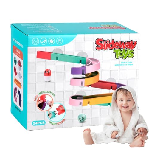 Rutschbadespielzeug - Rutschbahn-Badespielzeug,Kreatives Duschspielzeug,Kinder-Duschspielzeug, Wandbadewannen-Rutschspielzeug, Lustiges Pädagogisches Interaktives Kinderspielzeug Für Spaß Zu Hause Rutschbadespielzeug - Rutschbahn-Badespielzeug,Kreatives Duschspielzeug,Kinder-Duschspielzeug, Wandbadewannen-Rutschspielzeug, Lustiges Pädagogisches Interaktives Kinderspielzeug Für Spaß Zu Hause von Generic