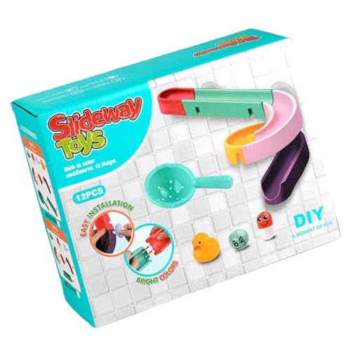 Rutschbadespielzeug - Rutschbahn-Badespielzeug,Kreatives Duschspielzeug,Kinder-Duschspielzeug, Wandbadewannen-Rutschspielzeug, Lustiges Pädagogisches Interaktives Kinderspielzeug Für Spaß Zu Hause Rutschbadespielzeug - Rutschbahn-Badespielzeug,Kreatives Duschspielzeug,Kinder-Duschspielzeug, Wandbadewannen-Rutschspielzeug, Lustiges Pädagogisches Interaktives Kinderspielzeug Für Spaß Zu Hause von Generic