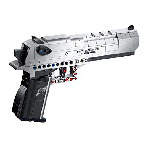 SAYN Technik Gewehr mit Schussfunktion, 360+ Teile Desert Eagle Gewehr Pistole Modell mit Kugel, MOC Kompatibel mit Lego Gewehr von Generic