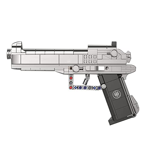 SAYN Technik Gewehr mit Schussfunktion, 388 Teile M92 Gewehr Pistole Modell mit Kugel, MOC Kompatibel mit Lego Gewehr von Generic