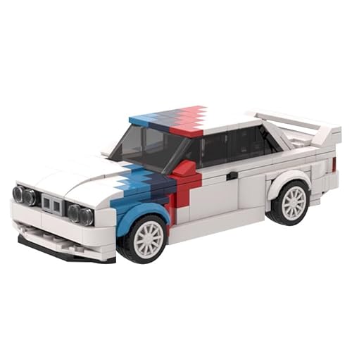 SAYN Technik Sportwagen Bausteine für BMW E30 M3, 455 Teile Technik Auto Rennwagen Modell, Kompatibel mit Lego Technik von Generic