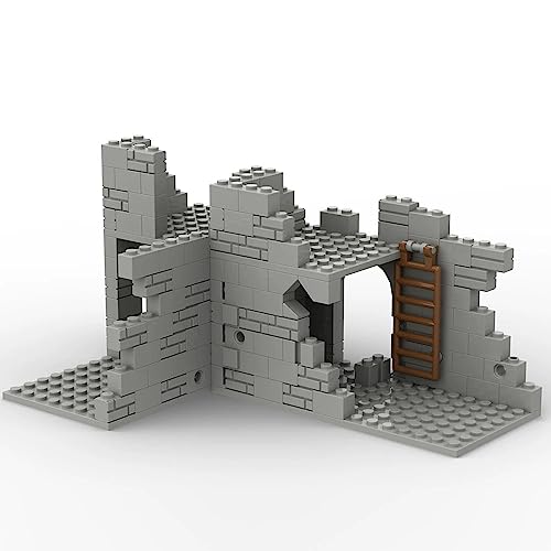 SAYN WW2 Militär Gebäude Haus - Militär Festung Gebäude Bausteine Bauset, Kompatibel mit Lego Militär, 171 Klemmbausteine von Generic