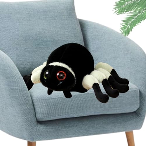 SPIELPLUSH Spider - Spinnenkissen, Plüschtier Spinne Puppe Kuscheltier | 30 cm / 11,8 Zoll Halloween Spinnenkissen, Plüschscherze Dekoration für Ostern, com SPIELPLUSH Spider - Spinnenkissen, Plüschtier Spinne Puppe Kuscheltier | 30 cm / 11,8 Zoll Halloween Spinnenkissen, Plüschscherze Dekoration für Ostern, com von Generic