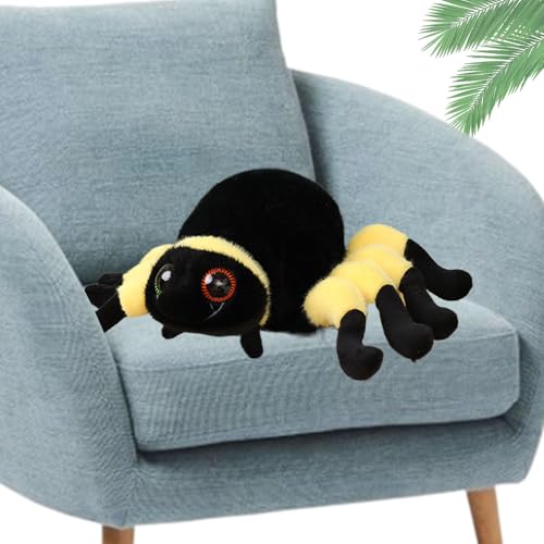 SPIELPLUSH Spider - Spinnenkissen, Plüschtier Spinne Puppe Kuscheltier | 30 cm / 11,8 Zoll Halloween Spinnenkissen, Plüschscherze Dekoration für Ostern, com SPIELPLUSH Spider - Spinnenkissen, Plüschtier Spinne Puppe Kuscheltier | 30 cm / 11,8 Zoll Halloween Spinnenkissen, Plüschscherze Dekoration für Ostern, com von Generic