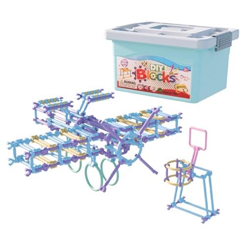 STEM Bauspielzeug, STEM-Spielzeug, ineinandergreifendes kreatives Verbindungsset, 1500 Teile, sensorische Aktivitäten, Stäbe, Spielzeug für Kinder, klassische Gartenbildung STEM Bauspielzeug, STEM-Spielzeug, ineinandergreifendes kreatives Verbindungsset, 1500 Teile, sensorische Aktivitäten, Stäbe, Spielzeug für Kinder, klassische Gartenbildung von Generic