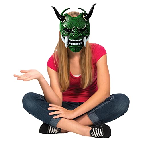 Samuresisches Halloween-Gesichtscover – Gruselige Krieger-Gesichtsmaske, Samuraische Cosplay-Gesichtsabdeckung | vollständige Maske für Samurai-Halloween-Kostüme, detaillierter Samuresisches Halloween-Gesichtscover – Gruselige Krieger-Gesichtsmaske, Samuraische Cosplay-Gesichtsabdeckung | vollständige Maske für Samurai-Halloween-Kostüme, detaillierter von Generic