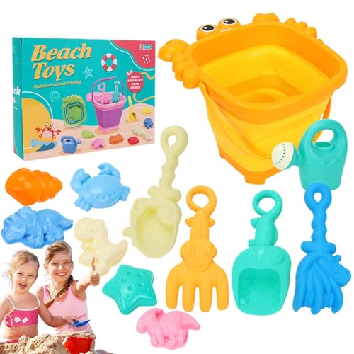 Sandeimer und Schaufeln Set, Kids Beach Toys | Kreatives Cartoon Beach Spielzeug,Buntes Spielset mit faltbaren Schaufeln von Bucket, niedliche Reisebehörer für Reisen Sandeimer und Schaufeln Set, Kids Beach Toys | Kreatives Cartoon Beach Spielzeug,Buntes Spielset mit faltbaren Schaufeln von Bucket, niedliche Reisebehörer für Reisen von Generic