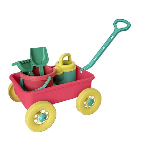 Sandspielset, Strandsandspielzeug | Frühes Lernen Sandspielzeug mit Trolley für Kinder,Unterhaltsame Spielset im Freien für Seaside Beach außerhalb des Campings Sandspielset, Strandsandspielzeug | Frühes Lernen Sandspielzeug mit Trolley für Kinder,Unterhaltsame Spielset im Freien für Seaside Beach außerhalb des Campings von Generic