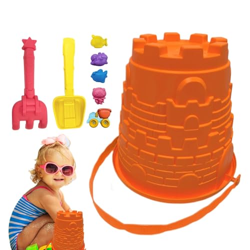 Sandspielzeug Set - Sandburgspielzeug - Strandschaufel und Spatenspielzeug - Interaktive Schloss im Freien, die Sandbox -Vorräte für, Mädchen, Familie, Freunde Machen Sandspielzeug Set - Sandburgspielzeug - Strandschaufel und Spatenspielzeug - Interaktive Schloss im Freien, die Sandbox -Vorräte für, Mädchen, Familie, Freunde Machen von Generic