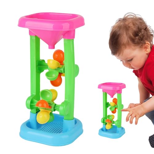Sandstrandspielzeug – Spielzeug aus Trichter mit Wasserbildschirm, Sand und Wassersieb aus Trichter aus Sandsand | Kreative rotierende Windmühle, Spielzeug für den Außenbereich, für , Mädchen im Sandstrandspielzeug – Spielzeug aus Trichter mit Wasserbildschirm, Sand und Wassersieb aus Trichter aus Sandsand | Kreative rotierende Windmühle, Spielzeug für den Außenbereich, für , Mädchen im von Generic