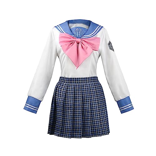 Sayaka Maizono Cosplay Kostüm Kleid Seemann Anzug JK School Uniform Outfit,Set-L von Generic