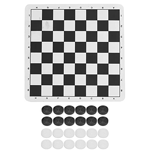 Schachbrett, Entwürfe Zusammenklappbarer Checkers Set Folding Chessboard Checkers Schachkäfer Brettspiel für Erwachsene von Generic