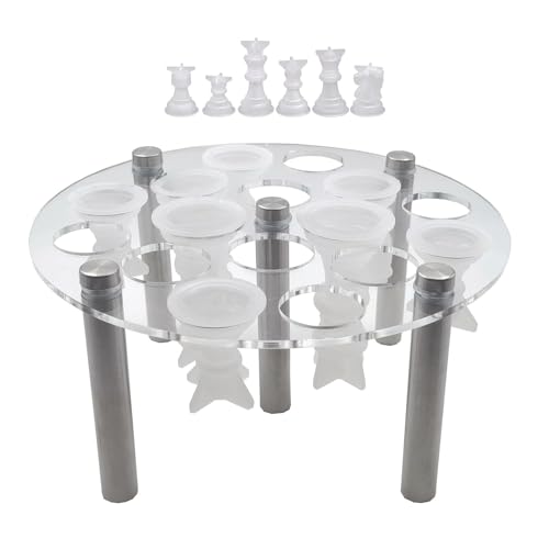 Schachfigurenhalter, Schachfigurenetui, Schachfigurenhalter, tragbare Aufbewahrungsbox für Schachfiguren, verstellbarer Transportkoffer Schachfigurenhalter, Schachfigurenetui, Schachfigurenhalter, tragbare Aufbewahrungsbox für Schachfiguren, verstellbarer Transportkoffer von Generic