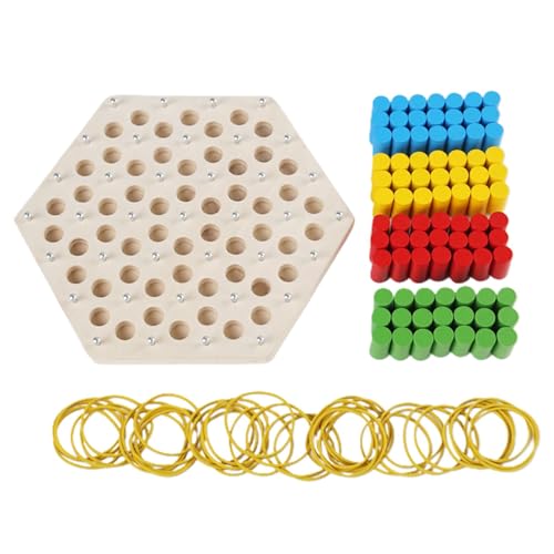 Schachspiel Kette - Kettenspielzeug Kette Puzzle Brettspiel Set Kette | Spielzeug Kette | Spielzeug Kette Puzzle Brettspiel Spieltisch von Generic