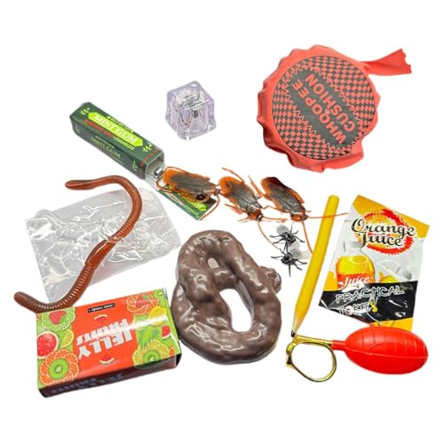 Scherz-Set, Scherz-Gadget für Gag Box | Scherz-Gadget, Scherz-Spielzeugset, das Altersgruppen anzieht, für Erwachsene, Freunde und Familie Scherz-Set, Scherz-Gadget für Gag Box | Scherz-Gadget, Scherz-Spielzeugset, das Altersgruppen anzieht, für Erwachsene, Freunde und Familie von Generic