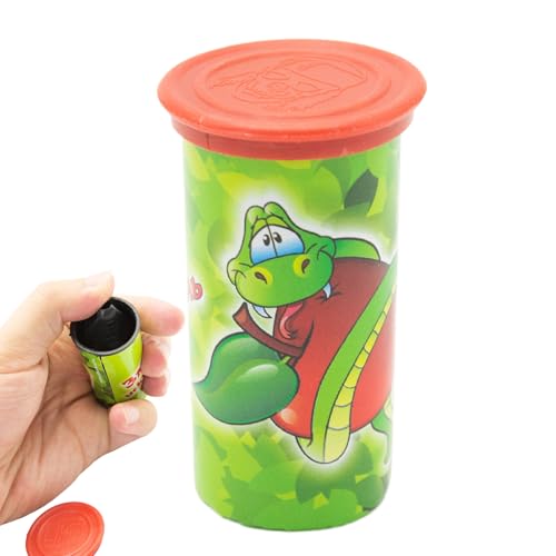 Scherzo Schlange Glas Chips | Witze Halloween Gag Spielzeug Witze - Automatische Dekoration Halloween Partys Zuhause Freunde Familie von Generic