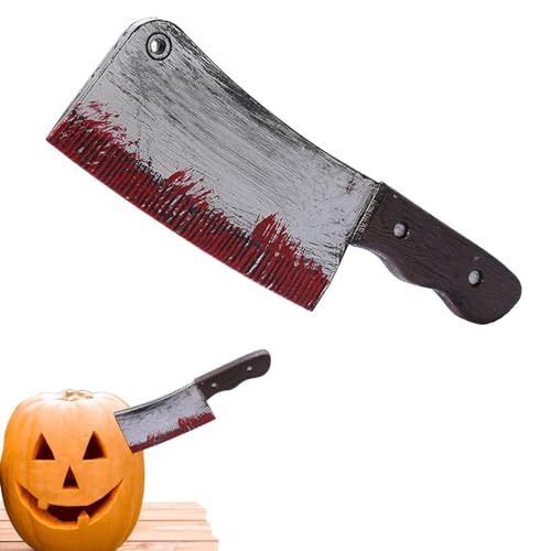 Scherzzubehör für Kinder – Bloody Cutter Simulation | Realistisches Partyzubehör, Dekorationen für Halloween-Kostüm, Cosplay-Zubehör, Partyzubehör von Generic