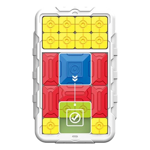 Schiebe-Puzzlespiel | Tragbares Reisespielzeug für – multifunktionales Gleitspiel mit mehr als 500 mentalen Herausforderungen für Familienaktivitäten und Partys Schiebe-Puzzlespiel | Tragbares Reisespielzeug für – multifunktionales Gleitspiel mit mehr als 500 mentalen Herausforderungen für Familienaktivitäten und Partys von Generic