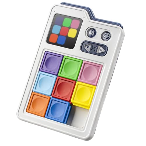 Schiebeblock-Puzzle, elektronisches Blockschiebepuzzle - Denksportpuzzle, Schiebepuzzle-Spiel Über 1000 Levels Elektronischer Denksportler Puzzlespaß für Kinder ab 6 Jahren von Generic