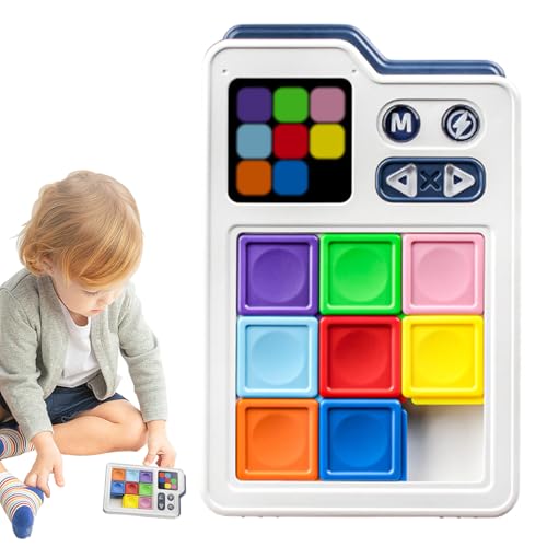 Schiebeblock Puzzle-klassisches Logikspiel, interaktives Denken | Slide Puffing Puzzles, Lernspielzeug für Kinder, vielseitige Unterhaltungsoption, langlebiges Reise-Puzzle, anspruchsvolles Schiebeblock Puzzle-klassisches Logikspiel, interaktives Denken | Slide Puffing Puzzles, Lernspielzeug für Kinder, vielseitige Unterhaltungsoption, langlebiges Reise-Puzzle, anspruchsvolles von Generic