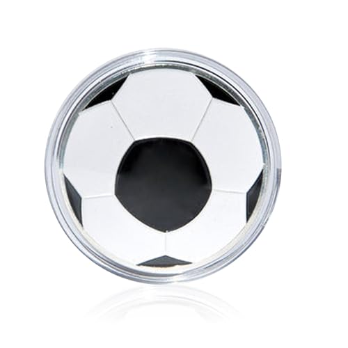 Schiedsrichter-Fußball-Münzwurf, Spieler-Umdreh-Münze, Fußball-Wurfwerkzeug, tragbares Fußball-Training, Match, Schiedsrichter-Fliping-Ausrüstung mit Koffer für Volleyball Schiedsrichter-Fußball-Münzwurf, Spieler-Umdreh-Münze, Fußball-Wurfwerkzeug, tragbares Fußball-Training, Match, Schiedsrichter-Fliping-Ausrüstung mit Koffer für Volleyball von Generic