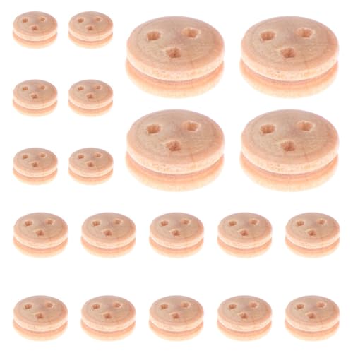 Schiffsmodell-Riemenscheibe, Riemenscheibe | Kleine Schiffsmodellblöcke - 20x Schiffsmodellbausatz aus, Modellschiffbauzubehör für Männer, Frauen von Generic