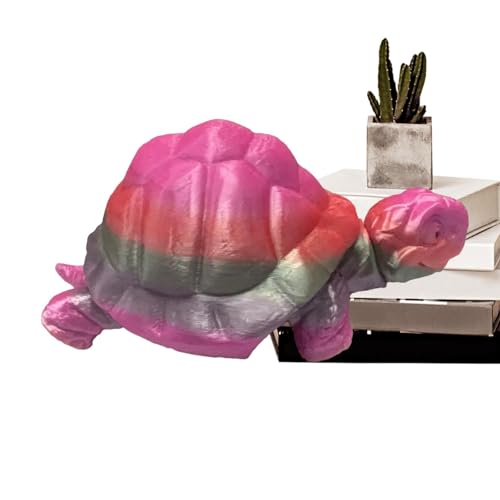 Schildkröten-Fidget-Spielzeug, bedruckt, Schildkröte, bewegliches Spielzeug, mehrere Gelenke – Modell Tier, Sammelfigur, kreatives Ornament für die Dekoration Schildkröten-Fidget-Spielzeug, bedruckt, Schildkröte, bewegliches Spielzeug, mehrere Gelenke – Modell Tier, Sammelfigur, kreatives Ornament für die Dekoration von Generic
