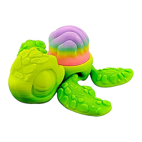 Schildkröten-Figuren | 3D-gedruckte Gelenkfigur mit weichen Gelenken, Anti-Stress-Spielzeug für Erwachsene, Dekoration, Büro, Haus, Geschenke, Geburtstag, Favoriten, Party, Männer und Frauen Schildkröten-Figuren | 3D-gedruckte Gelenkfigur mit weichen Gelenken, Anti-Stress-Spielzeug für Erwachsene, Dekoration, Büro, Haus, Geschenke, Geburtstag, Favoriten, Party, Männer und Frauen von Generic