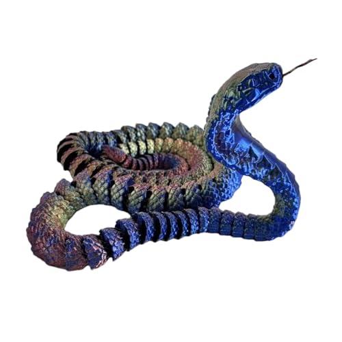 Schlange Tier, Schlangenspielzeug, lustiges Tierspielzeug, bedrucktes Spielzeug, Scherzzubehör zum Stressabbau, flexible Sammelfiguren für und Jugendliche Schlange Tier, Schlangenspielzeug, lustiges Tierspielzeug, bedrucktes Spielzeug, Scherzzubehör zum Stressabbau, flexible Sammelfiguren für und Jugendliche von Generic