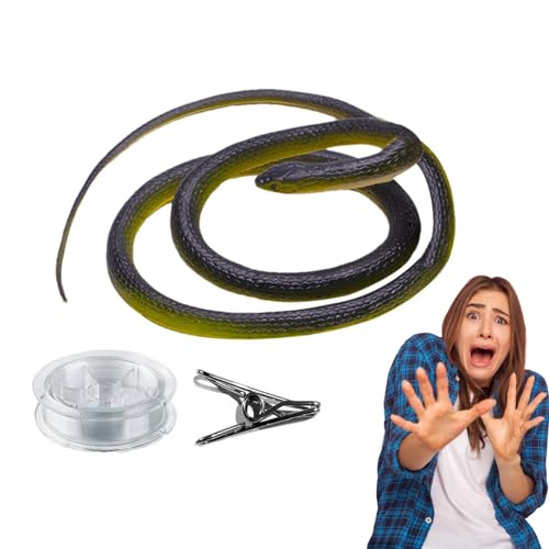 Schlangen-Witz mit Schnurclip, Schlange Streich, Schlangen, Spielzeug aus Gummi, Schlange zum Anstecken, Golf-Füllung zum Basteln mit Schnur und Clip, Schlange auf einer Garnfüllung, Schlange Schlangen-Witz mit Schnurclip, Schlange Streich, Schlangen, Spielzeug aus Gummi, Schlange zum Anstecken, Golf-Füllung zum Basteln mit Schnur und Clip, Schlange auf einer Garnfüllung, Schlange von Generic