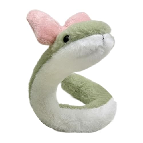 Schlangenplüsch - Weiches Kuscheltier, Süße Stoffschlange, Kleine Plüschfigur | Hautfreundliches Umhüllendes Spielzeugdesign, Bequemes Langlebiges Schmusekissen, Mädchen, Sofa, Schlafzimmer Schlangenplüsch - Weiches Kuscheltier, Süße Stoffschlange, Kleine Plüschfigur | Hautfreundliches Umhüllendes Spielzeugdesign, Bequemes Langlebiges Schmusekissen, Mädchen, Sofa, Schlafzimmer von Generic