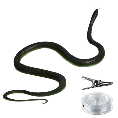 Schlangenscherz an einem Seil: Schlangenscherz mit Seil, Schlangenscherz mit Clip, kompliziertes Schlangensimulationsspielzeug, praktische Streiche, Schlangenscherz mit Seilclip, S Schlangenscherz an einem Seil: Schlangenscherz mit Seil, Schlangenscherz mit Clip, kompliziertes Schlangensimulationsspielzeug, praktische Streiche, Schlangenscherz mit Seilclip, S von Generic