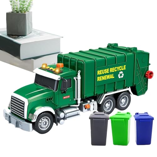 Schleppwagenspielzeug - LKW- und Anhängerspielzeug, Schleppwagenspielzeug mit 3 Mülleimer Block Truck | Spannende Exploration Kids Chids Tow Truck, Blockwagenspielzeug zum Geburtstag, Thanksgiving, We Schleppwagenspielzeug - LKW- und Anhängerspielzeug, Schleppwagenspielzeug mit 3 Mülleimer Block Truck | Spannende Exploration Kids Chids Tow Truck, Blockwagenspielzeug zum Geburtstag, Thanksgiving, We von Generic