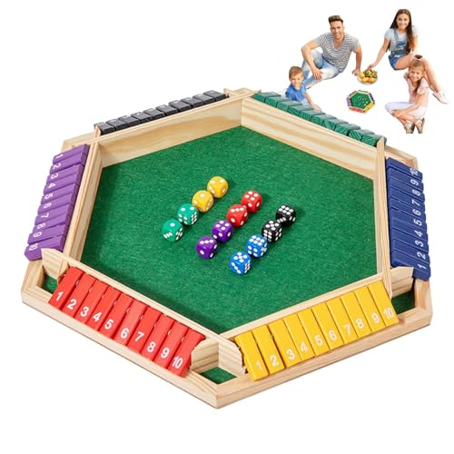 Schließ die Kiste – Mathe-Strategiespiel mit Holzwürfeln, klassische Tischspiele | Doppelverschluss, lehrreiches Tischpuzzle, lustiges Zählspielzeug für Kinder und Erwachsene, Unterhaltung zu Hause, i Schließ die Kiste – Mathe-Strategiespiel mit Holzwürfeln, klassische Tischspiele | Doppelverschluss, lehrreiches Tischpuzzle, lustiges Zählspielzeug für Kinder und Erwachsene, Unterhaltung zu Hause, i von Generic