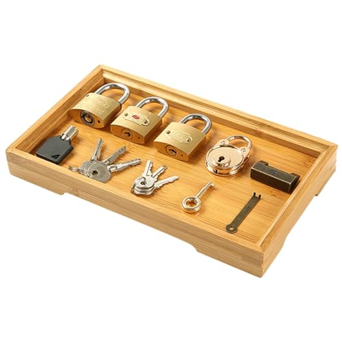 Schlüssel-Entriegelungsspielzeug-Set – Lernschloss-Set Schlüssel – Schloss und Schlüssel-Lernspielzeug | Vorbau-Lernspielzeug mit Schlössern und Schlüsseln, Lern- und montesori-Materialien aus, Schlüssel-Entriegelungsspielzeug-Set – Lernschloss-Set Schlüssel – Schloss und Schlüssel-Lernspielzeug | Vorbau-Lernspielzeug mit Schlössern und Schlüsseln, Lern- und montesori-Materialien aus, von Generic
