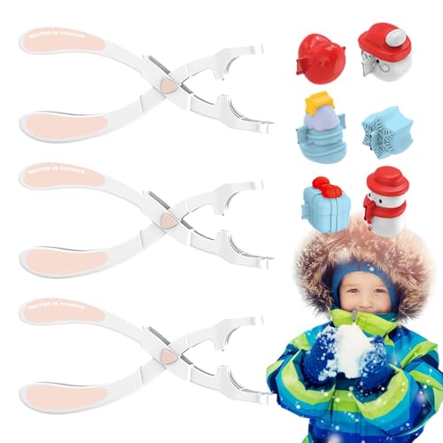 Schneeball-Maker, Schneeball-Maker-Form - Weihnachtsthema Schneeballspielzeug Schneespielzeugset Schneeformen,Outdoor-Schneeball-Maker, Schneespielzeug, Winter-Spiel-Schneeball-Kampf-Maker-Werkzeug fü Schneeball-Maker, Schneeball-Maker-Form - Weihnachtsthema Schneeballspielzeug Schneespielzeugset Schneeformen,Outdoor-Schneeball-Maker, Schneespielzeug, Winter-Spiel-Schneeball-Kampf-Maker-Werkzeug fü von Generic