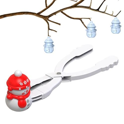 Schneeballclip, Winter Schneeballmacher Clips | Winter Snow Ball Maker Klemmen mit Schneemann Dinosaurier Bunny Formen | Winterwerkzeug Schneeball Shaper Formen Spielzeug für Kinder, Mädchen, Freunde von Generic