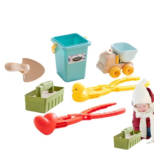 Schneekugelmaschine für Kinder - Schneeballform, Schneeformen | Schneeformen | Schnee-Taschentücher, Schnee-Blockhersteller, Outdoor-Spiele, Sandspielzeug, Schneespiele von Generic