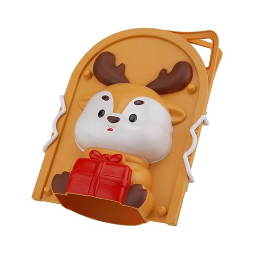 Schneespielzeug, Schneespielzeug für – lustige Schneeformen für Weihnachten und Winter, Strandspielzeug, Sandformen, Schneespielzeug für den Außenbereich, wiederverwendbar, mit Griff für und von Generic