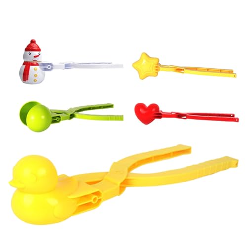 Schneespielzeug für Kinder,Schneeformen - Kleines Schneeball-Winterspielzeug | Schneeball-Clip-Set, Sandformwerkzeuge, Schneeform für den Außenbereich, Sandspielzeug für Kinder für Outdoor-Aktivitäten Schneespielzeug für Kinder,Schneeformen - Kleines Schneeball-Winterspielzeug | Schneeball-Clip-Set, Sandformwerkzeuge, Schneeform für den Außenbereich, Sandspielzeug für Kinder für Outdoor-Aktivitäten von Generic