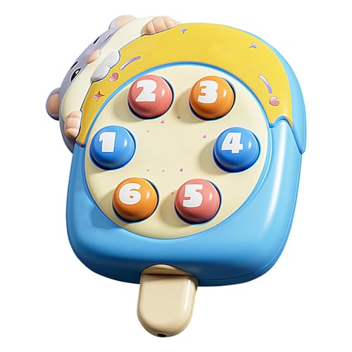 Schneller Schub, Pop Fidget Toy | Push Game Fidget Spielzeug – Elektronisches tragbares schnelles Schieben, interaktives Anti-Stress-Spielzeug für von Generic