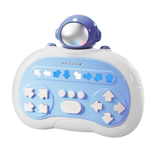 Schneller Schub Spiel, schnelles Push Bubble Set, Schnelle Pressblasen Spielkonsole, Handspielzeug mit Sound und Licht, Mentalspiel für und Mädchen von Generic
