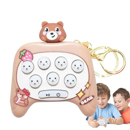 Schnelles Push-Bubble-Spiel, elektronisches Quick-Push-Spiel,Handheld-Spielzeugspielkonsolenmaschine - Mehrzweck-Schnellreaktionsspielspielzeug für , Mädchen und Teenager von Generic