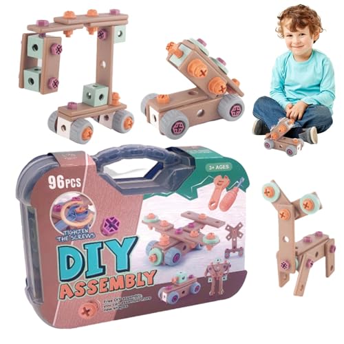 Schraubendreher-Spielzeug-Set, Werkzeugkasten-Spielzeug-Set | Machen Sie so, als würden Sie Toolbox Creative STEM Toolbox Toolbox Lernspielzeug Lernspielzeug 'Zusammenbau von Cac von Generic