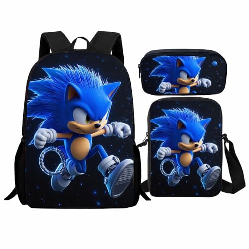 Schüler Schultasche Set, Cartoon Rucksack geeignet für Grund- und Sekundarschüler(E) von Generic