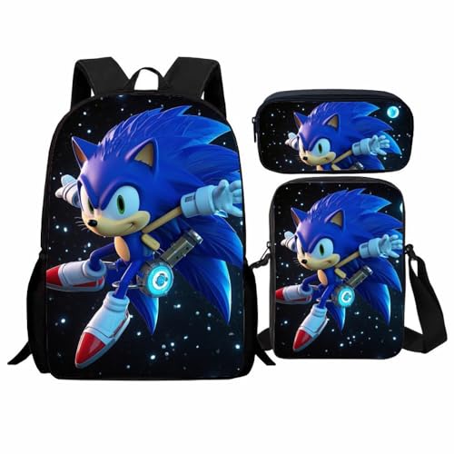 Schüler Schultasche Set, Cartoon Rucksack geeignet für Grund- und Sekundarschüler(G) von Generic