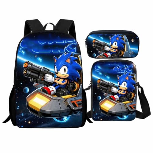 Schüler Schultasche Set, Cartoon Rucksack geeignet für Grund- und Sekundarschüler(N) von Generic