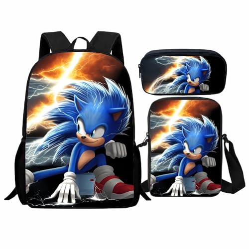 Schüler Schultasche Set, Cartoon Rucksack geeignet für Grund- und Sekundarschüler(R) von Generic