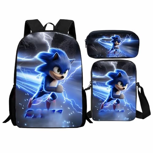 Schüler Schultasche Set, Cartoon Rucksack geeignet für Grund- und Sekundarschüler(S) von Generic